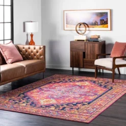 Vintage Jaclyn Medallion Area Rug - NuLOOM