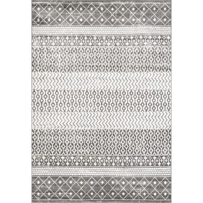 NuLOOM Kimberly Transitional Moroccan Banded Area Rug 11 NuLOOM Kimberly Transitional Moroccan Banded Area Rug - Image 9