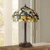 Robert Louis Tiffany Traditional Table Lamp 24.75" High Bronze Tropical Birds Stained Glass Shade For Living Room Family Bedroom Nightstand -Home Improvement Store GUEST 6b925466 47f9 4659 8a69 2685c062f644