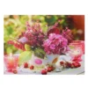 Northlight LED Lighted Candles And Pink Floral Arrangement With Berries Canvas Wall Art 11.75" X 15.75" -Home Improvement Store GUEST 70007d4a b364 41ca 8013 4af91c808f52