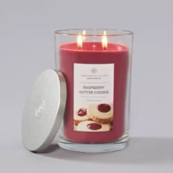 19oz Jar Candle Raspberry Butter Cookie Home Scents - Chesapeake Bay Candle -Home Improvement Store GUEST 71c5b0a1 55f9 4e43 abbf abdd60a0118d