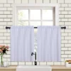 Trinity 210GSM Waffle Weave Short Kitchen Curtains Bathroom Window Curtains -Home Improvement Store GUEST 71e356dc a991 4ebf a207 9d8f3f13f4c7