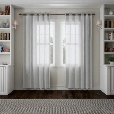 Hastings Home Bronze Curtain Rod With Cone Finials 5 Hastings Home Bronze Curtain Rod With Cone Finials - Image 3