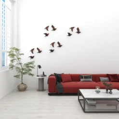 Set Of 3 Metallic Flying Bird Sculptures Wall Decor - Olivia & May -Home Improvement Store GUEST 72cc23e7 af0e 486d a7d7 3bfb6d8b198c