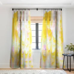 SunshineCanteen Marbled Pastel Dreams Single Panel Sheer Window Curtain - Society 6 -Home Improvement Store GUEST 72e7d891 416c 4ad2 be7e 42a36be9dc55