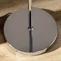 HOMCOM Ultra-Bright Floor Lamp With 180° Adjustable-Head LED Lighting For Bedroom, Living Room Office, & More, Tree Standing Lamp, 800 Lumens, Chrome -Home Improvement Store GUEST 737554ed 9073 41a0 a95e 5015c1ed5cfa