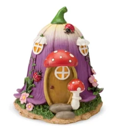 HearthSong 9"H Weather-Resistant Fairy Village House For Indoor And Outdoor Decor -Home Improvement Store GUEST 7457dc8f 1d44 4f8f a16f 2dfd9ebb7794