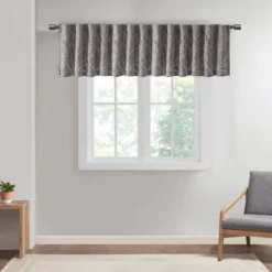 18"x50" Faux Silk Blackout Embroidered Window Valance - Aden 22 18"x50" Faux Silk Blackout Embroidered Window Valance - Aden -Home Improvement Store GUEST 7679bbf8 048c 4d39 8725 58191fc24a6a