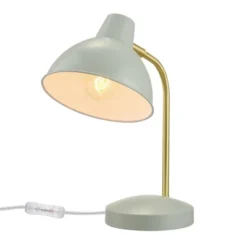 15" Willow Desk Lamp With Pivoting Shade Matte Green - Globe Electric -Home Improvement Store GUEST 778c4780 e534 42c3 b4fc 5939199abb01