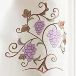 Urban Embroidered Grape Tier And Valance 60" X 36" Beige By Ramallah Trading -Home Improvement Store GUEST 77d31c08 911e 435f b874 5a12f49492c6