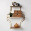 Wall Shelf - Brown/Gold -Home Improvement Store GUEST 790dad9c dda5 443d b06b 86438a1fae07