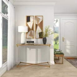 Modern Metal Abstract Wall Decor Set Of 2 Brown - CosmoLiving By Cosmopolitan -Home Improvement Store GUEST 7961e1d0 2701 4a54 b455 ea1ffdec0ae0