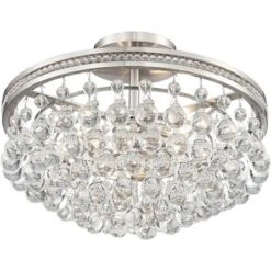Vienna Full Spectrum Wohlfurst Modern Ceiling Light Semi Flush Mount Fixture 16" Wide Brushed Nickel 3-Light Clear Crystal For Bedroom Living Room 11 Vienna Full Spectrum Wohlfurst Modern Ceiling Light Semi Flush Mount Fixture 16" Wide Brushed Nickel 3-Light Clear Crystal For Bedroom Living Room -Home Improvement Store GUEST 79edafd3 285f 4bbe 84e3 88a459de7912
