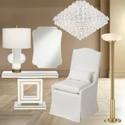 Possini Euro Design Modern Torchiere Floor Lamp 70" Tall Warm Antique Gold Metal Glass Shade For Living Room Reading Bedroom Office Uplight -Home Improvement Store GUEST 7a80523f 317b 47de 910c a630f2c1a748