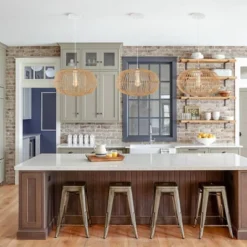 17.5" 1-Light Leo Farmhouse Coastal Rattan LED Pendant Brown - JONATHAN Y 25 17.5" 1-Light Leo Farmhouse Coastal Rattan LED Pendant Brown - JONATHAN Y -Home Improvement Store GUEST 7acac195 1bb9 4729 ba3e d1995ec91c61