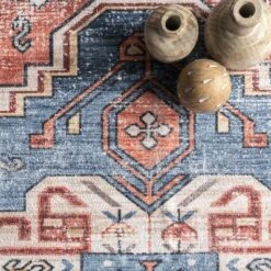 NuLOOM Marli Machine Washable Faded Medallion Area Rug -Home Improvement Store GUEST 7c669670 2a64 4b88 a300 bac3ab1aa4d3