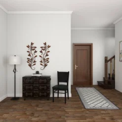 Metal Leaf Wall Decor Set Of 2 Brown - Olivia & May -Home Improvement Store GUEST 7dfd259f 4b94 4a75 b2d8 0556a638ef37