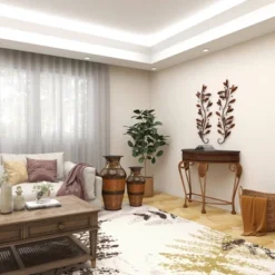 Metal Leaf Wall Decor Set Of 2 Brown - Olivia & May -Home Improvement Store GUEST 800196d9 1ac6 49ad ba85 2cc743d01a94