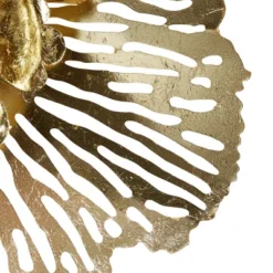 Metal Floral Wall Decor Set Of 3 Gold - Olivia & May -Home Improvement Store GUEST 80b16c5f 8d6d 4ffc 90e6 0624fe223128