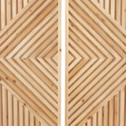 Set Of 2 Wood Geometric Carved Wall Decors Brown - Olivia & May -Home Improvement Store GUEST 80f2ea6e eb9b 4f77 9ffa 6fea80e9165b