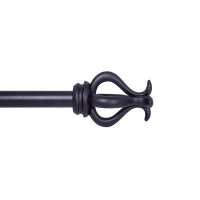 Kenney Kinsley 3/4" Standard Decorative Window Curtain Rod 6 Kenney Kinsley 3/4" Standard Decorative Window Curtain Rod - Image 4