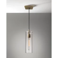 Home Improvement Store 23 13.75" Dalton Pendant Ceiling Light Brass - Adesso