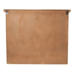 23" X 20" Farmhouse Wooden Wall Shelf With Drawers And Hooks - Olivia & May -Home Improvement Store GUEST 855f97f9 c929 4087 a0b3 6c4c4b97066b