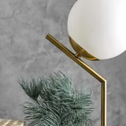 NuLOOM Pierre 9" Iron Table Lamp Lighting - Brass 8.5" H X 7.5" W X 15.38" D -Home Improvement Store GUEST 87dc827c 68d9 425d 8d40 6be1e7c47b9c