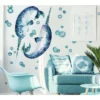 Catcoq Narwhal Giant Peel And Stick Wall Decal - RoomMates -Home Improvement Store GUEST 880083aa 86bf 452a 9fae 2690cf31c74b