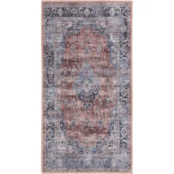 Nourison Washable Brilliance Vintage Medallion Indoor Rug -Home Improvement Store GUEST 8b0ee47b db33 4649 8663 fc3f2061ba96