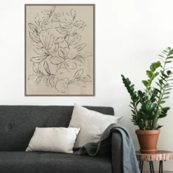 22" X 30" Outlined Leaves I By Asia Jensen Framed Canvas Wall Art Gray Wash - Amanti Art 13 22" X 30" Outlined Leaves I By Asia Jensen Framed Canvas Wall Art Gray Wash - Amanti Art -Home Improvement Store GUEST 8bb6e530 6adf 4d17 8736 2259c8d8f119