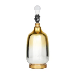 26" X 16" Glam Glass Table Lamp Gold - Olivia & May -Home Improvement Store GUEST 8d242eb6 f2b1 46a9 9bca a56a2c996250