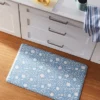 30" X 18" Floral Comfort Mat Blue - Threshold™ -Home Improvement Store GUEST 8d917411 e3f8 42c9 84d8 8361b5b5c67b