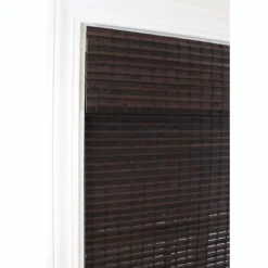 Radiance Newport 32.5-in Cordless Espresso Roman Shade -Home Improvement Store GUEST 8fe001ad eca0 4b66 9fb9 d93c5a0f6813