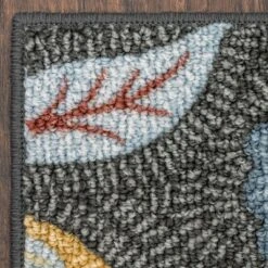 Garden Floral Accent Rug Gray - Maples -Home Improvement Store GUEST 8ffce60b c061 431e bfee 935fe747121f