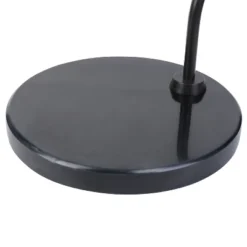 77" Metal And Rattan Bowl Boho Floor Lamp Black - River Of Goods -Home Improvement Store GUEST 913dc8c6 3942 4d57 8fc0 add5e435465b