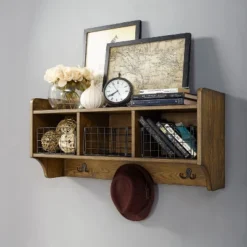 Fremont Entryway Shelf - Crosley -Home Improvement Store GUEST 92432b59 90e3 4a31 b606 35880ae88857