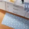 60" X 20" Floral Comfort Runner Mat Blue - Threshold™ -Home Improvement Store GUEST 92c703af 2d9e 428e add1 24b83a25e5da