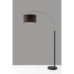 Preston Arc Lamp Brushed Steel Black - Adesso 7 Preston Arc Lamp Brushed Steel Black - Adesso -Home Improvement Store GUEST 93540092 dc03 407a aae5 df641297fd61