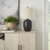 24" Ceramic Jug Farmhouse Table Lamp - Nourison -Home Improvement Store GUEST 93884bfc 2d27 4126 9e29 d8914a2e39dd