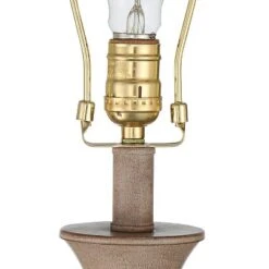Regency Hill Avery Traditional Table Lamps 25" High Set Of 2 Faux Wood With USB Charging Port LED Touch On Off Beige Shades For Living Room Home Desk -Home Improvement Store GUEST 95b261c3 7e8f 47bc bee3 c096ba0f6811