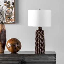 NuLOOM Marsala 24" Ceramic Table Lamp -Home Improvement Store GUEST 9a74f2e5 853b 4778 b309 4320d8ecd0af