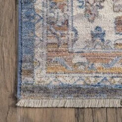NuLOOM Addison Transitional Faded Medallion Fringe Area Rug -Home Improvement Store GUEST 9e2f80f5 faa3 4448 bbb8 e16028b53b2f