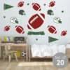 Big Dot Of Happiness End Zone - Football - Peel And Stick Sports Decor Vinyl Wall Art Stickers - Wall Decals - Set Of 20 -Home Improvement Store GUEST 9e851825 5a37 4b92 9a91 ee9158652af9