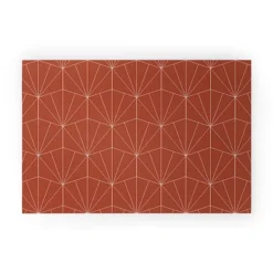Colour Poems Gisela Geometric Line Pattern Welcome Mat - Society6 -Home Improvement Store GUEST 9f703823 094f 469c bbd3 9ba1a1eb328c