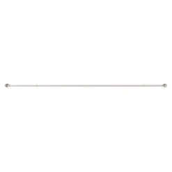 Hastings Home Silver Curtain Rod With Cone Finials -Home Improvement Store GUEST a086f8f7 da2a 443a afb6 7d70cf8afaf9