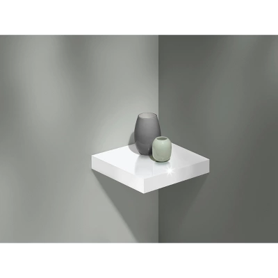 10" X 10" Big Boy Gloss Shelf White - Dolle Shelving 3 10" X 10" Big Boy Gloss Shelf White - Dolle Shelving