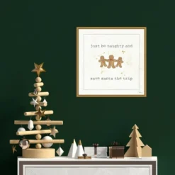 16" X 16" Christmas Cuties VII Gingerbread By Pela Studio Framed Canvas Wall Art - Amanti Art -Home Improvement Store GUEST a24570a6 50bf 4e07 9192 d0937ad0359e