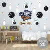Big Dot Of Happiness Strike Up The Fun - Bowling - Peel And Stick Sports Decor Vinyl Wall Art Stickers - Wall Decals - Set Of 20 -Home Improvement Store GUEST a37e3972 6f29 4277 a1bb 7f2d3a035d56