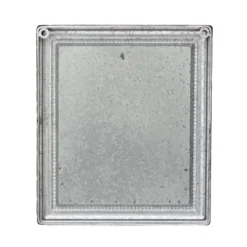15.2" X 13.2" Rustic Galvanized Metal Magnetic Memo Board Silver - Stonebriar Collection -Home Improvement Store GUEST a41b3cfa 98b8 4d41 bbfa 3d0fc62c7f81